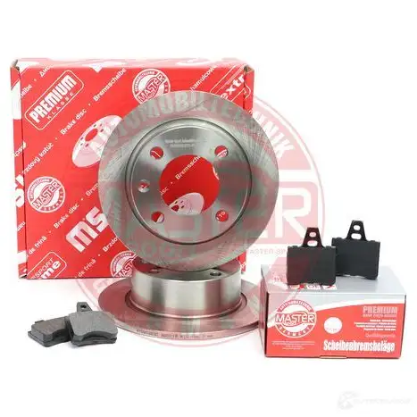 Тормозные диски и колодки, комплект MASTER-SPORT 1437642824 GC5J73 5 200901220 изображение 1
