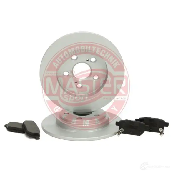 Тормозные диски и колодки, комплект MASTER-SPORT 200901700 H XMAGZ 1437642792 - Изображение 1
