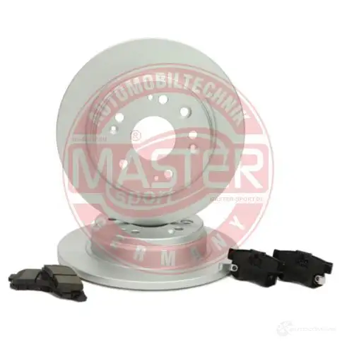Тормозные диски и колодки, комплект MASTER-SPORT 201201720 ES WS4 1437642825 изображение 3
