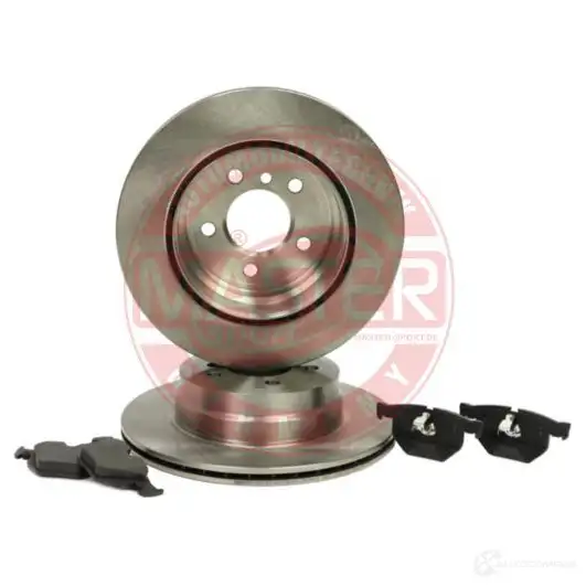 Тормозные диски и колодки, комплект MASTER-SPORT G 0KIJ 1437642915 202002060 - Изображение 1