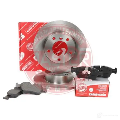 Тормозные диски и колодки, комплект MASTER-SPORT 1437642916 MLC6 UE1 201201260 изображение 1