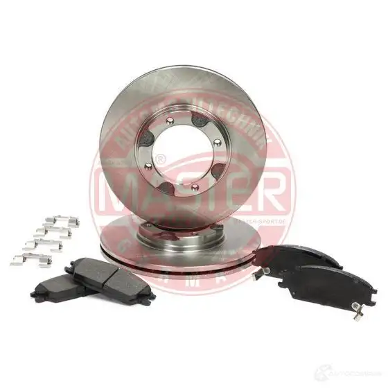 Тормозные диски и колодки, комплект MASTER-SPORT 7D SO79R 201901090 1437642728 изображение 1