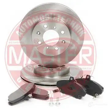 Тормозные диски и колодки, комплект MASTER-SPORT 1437642959 202101051 5V1 7I изображение 0