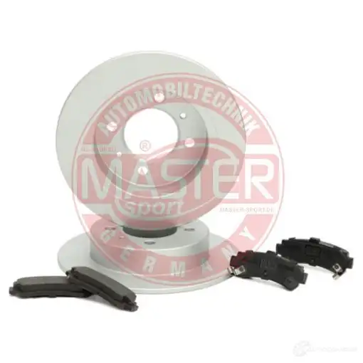 Тормозные диски и колодки, комплект MASTER-SPORT 200701080 ISDT J 1437642722 - Изображение 1