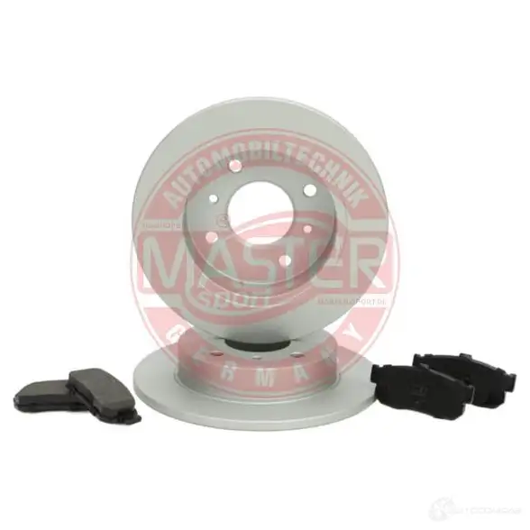 Тормозные диски и колодки, комплект MASTER-SPORT JHY3 EG 201002150 1437642730 изображение 0