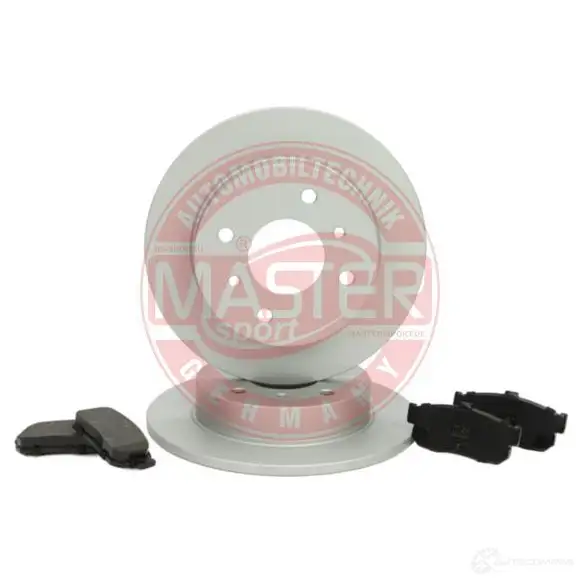 Тормозные диски и колодки, комплект MASTER-SPORT JHY3 EG 201002150 1437642730 изображение 2