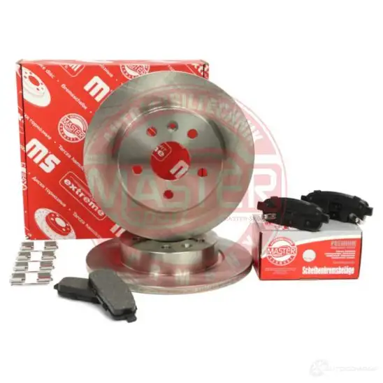 Тормозные диски и колодки, комплект MASTER-SPORT 201201880 FXSI RWM 1437642899 изображение 0