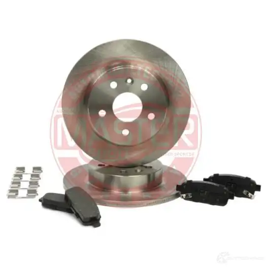 Тормозные диски и колодки, комплект MASTER-SPORT 201201880 FXSI RWM 1437642899 изображение 1