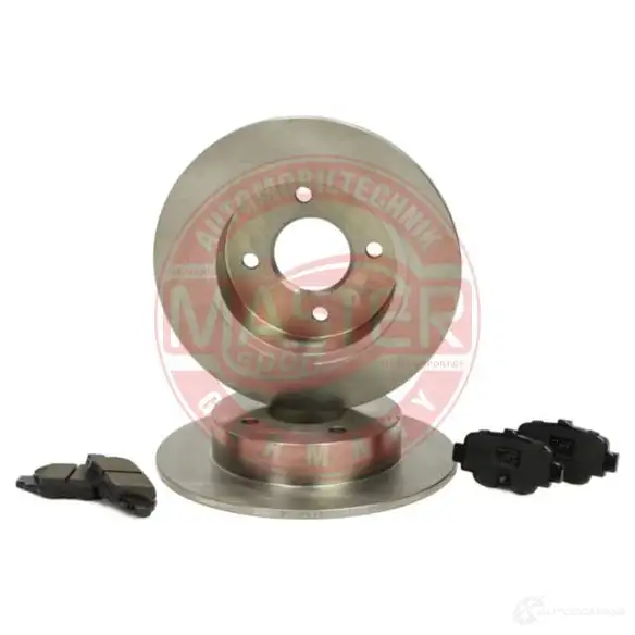 Тормозные диски и колодки, комплект MASTER-SPORT 7 7CFZ 1437642853 200701090 - Изображение 1