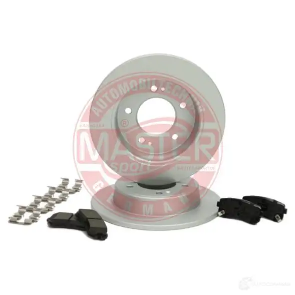 Тормозные диски и колодки, комплект MASTER-SPORT 1437642846 201003681 Z 36MG изображение 0
