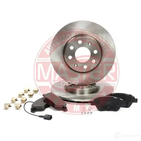 Тормозные диски и колодки, комплект MASTER-SPORT 1437643077 NYU0B A 202202310 изображение 0