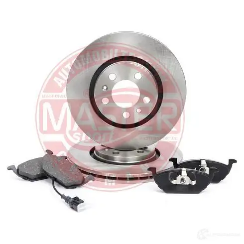 Тормозные диски и колодки, комплект MASTER-SPORT 1437643042 N18R D 202201500 изображение 0