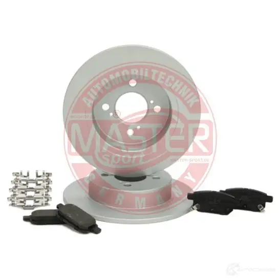 Тормозные диски и колодки, комплект MASTER-SPORT 200901750 1437642877 WY Y1IUM изображение 0