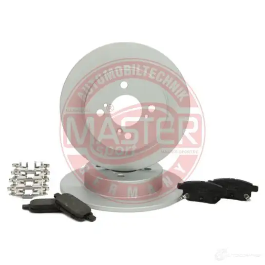 Тормозные диски и колодки, комплект MASTER-SPORT 200901750 1437642877 WY Y1IUM изображение 2