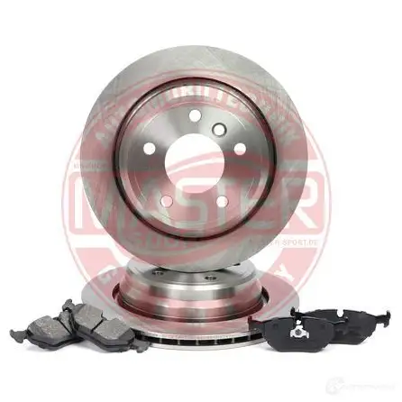 Тормозные диски и колодки, комплект MASTER-SPORT 1437643069 6FR 4K 202001540 - Изображение 1
