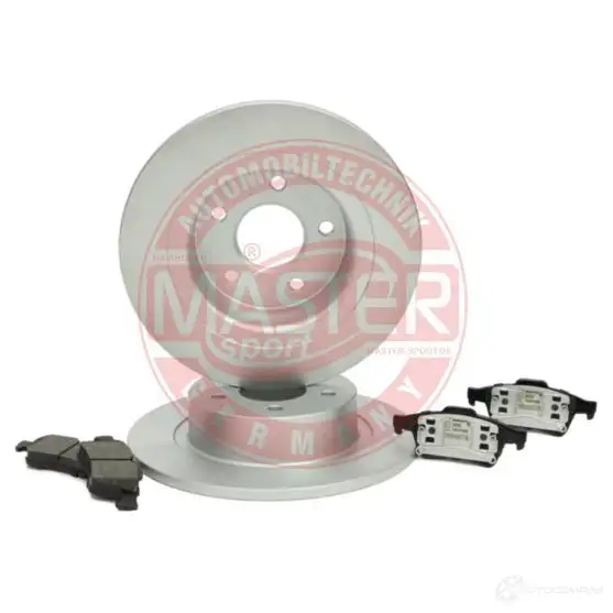 Тормозные диски и колодки, комплект MASTER-SPORT 201101540 FUAU RS 1437642779 изображение 0