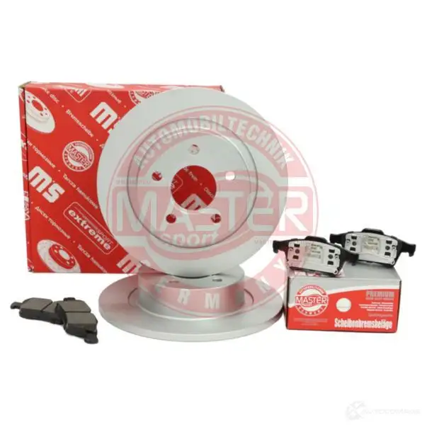 Тормозные диски и колодки, комплект MASTER-SPORT 201101540 FUAU RS 1437642779 изображение 1
