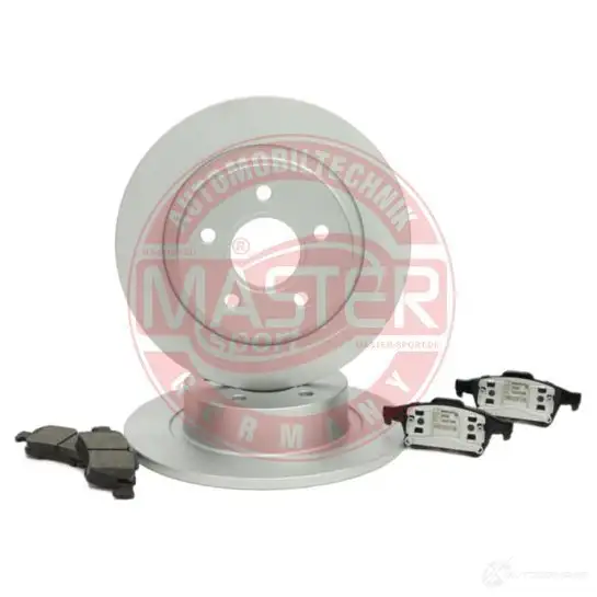 Тормозные диски и колодки, комплект MASTER-SPORT 201101540 FUAU RS 1437642779 изображение 2