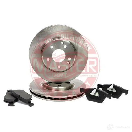 Тормозные диски и колодки, комплект MASTER-SPORT ALIF YH 1437643087 202801060 изображение 1