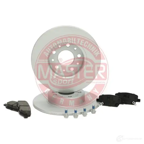 Тормозные диски и колодки, комплект MASTER-SPORT BBGE1 L4 201003781 1437642810 изображение 0