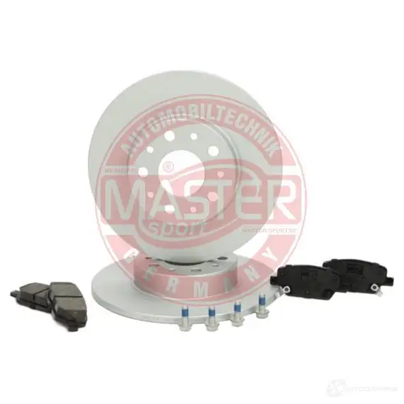 Тормозные диски и колодки, комплект MASTER-SPORT BBGE1 L4 201003781 1437642810 изображение 2