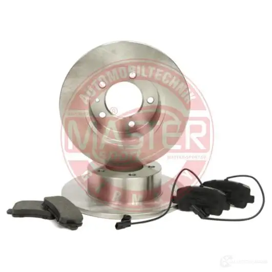 Тормозные диски и колодки, комплект MASTER-SPORT 201201910 1437937191 IP Z94V - Изображение 1