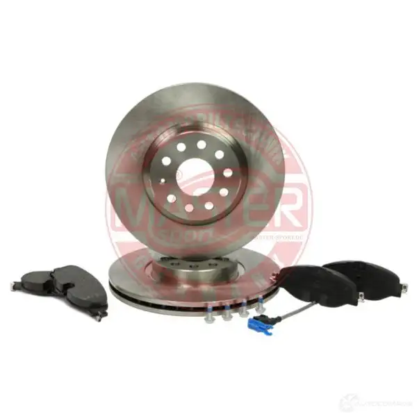 Тормозные диски и колодки, комплект MASTER-SPORT G FMLX 1437642912 202501580 изображение 1