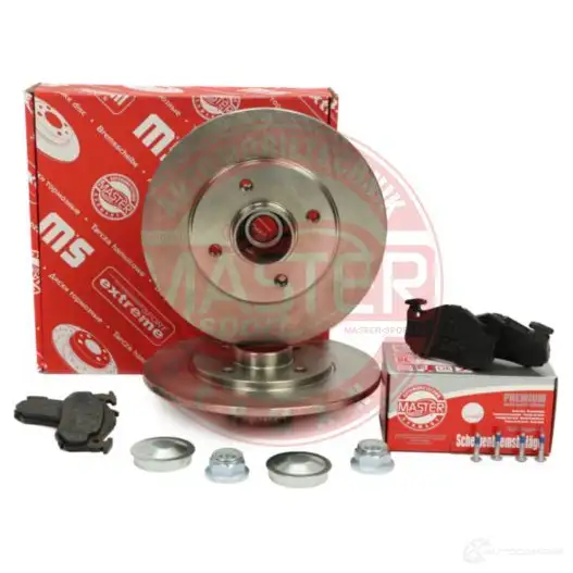 Тормозные диски и колодки, комплект MASTER-SPORT WFSH 2C 1437642747 200801090 изображение 1