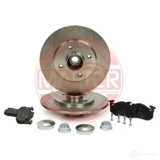 Тормозные диски и колодки, комплект MASTER-SPORT WFSH 2C 1437642747 200801090 изображение 2