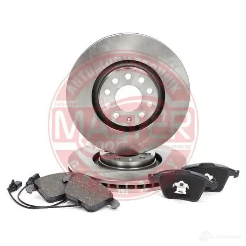 Тормозные диски и колодки, комплект MASTER-SPORT 44 7ZG 203001130 1437643039 - Изображение 1