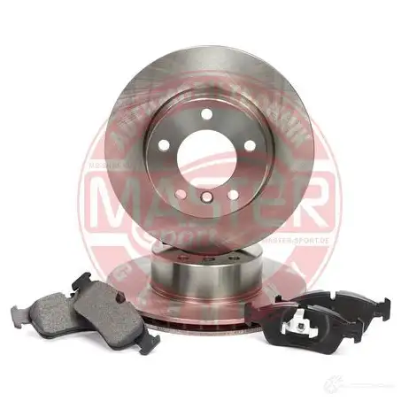 Тормозные диски и колодки, комплект MASTER-SPORT CU 6PF1 1437643010 202202381 - Изображение 1