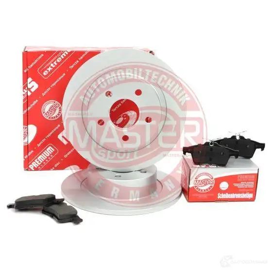 Тормозные диски и колодки, комплект MASTER-SPORT C7 5LB1G 1437643074 201101541 изображение 0