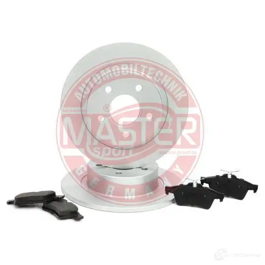 Тормозные диски и колодки, комплект MASTER-SPORT C7 5LB1G 1437643074 201101541 изображение 1