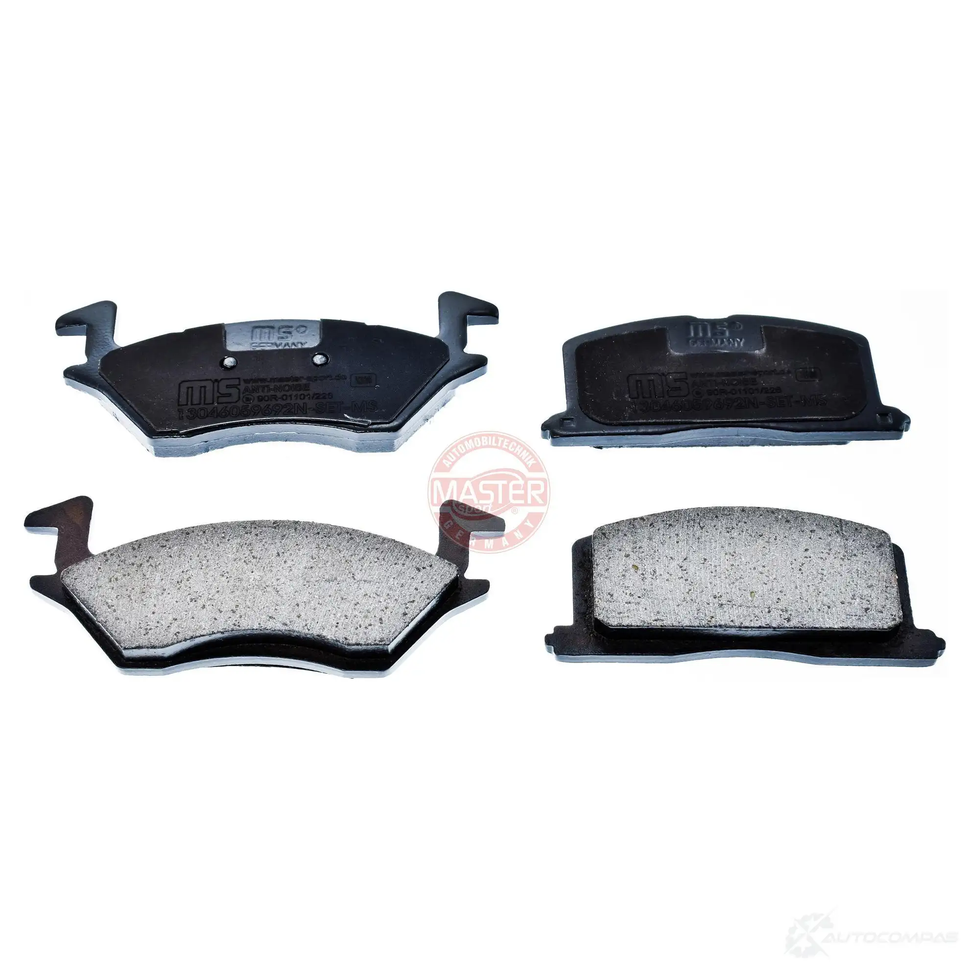 Тормозные колодки, комплект MASTER-SPORT BTO8 GC4 2713878 13046059692nsetms - Изображение 1
