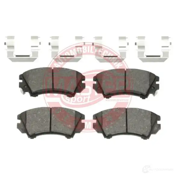 Тормозные колодки, комплект MASTER-SPORT H7J W0NG 13046056122nsetms 1437576625 изображение 3