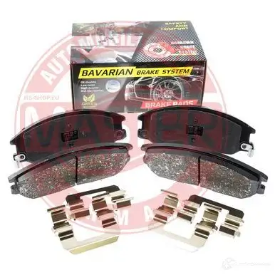 Тормозные колодки, комплект MASTER-SPORT k6058322 9AQ JA 1424862375 - Изображение 1