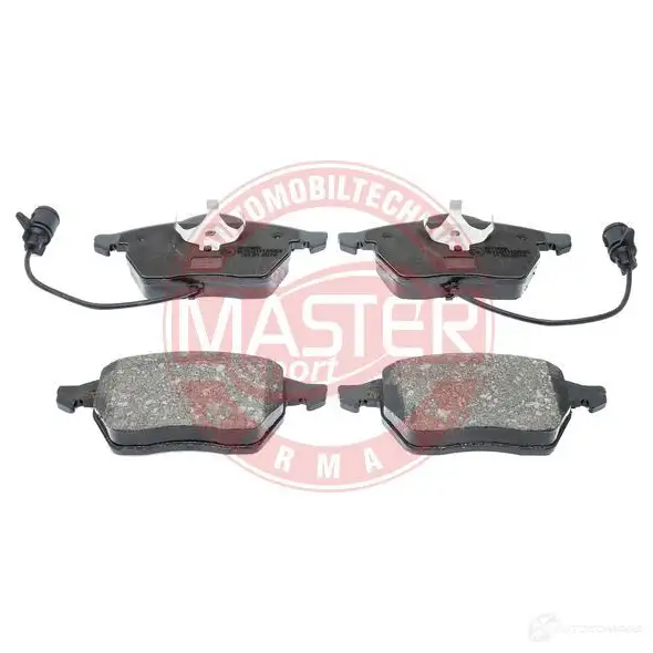 Тормозные колодки, комплект MASTER-SPORT 1424862380 k6070502 LS 6Z0D - Изображение 1