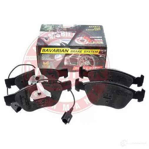 Тормозные колодки, комплект MASTER-SPORT 1424862384 6G 28OR k6071402 - Изображение 1