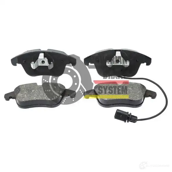 Тормозные колодки, комплект MASTER-SPORT k6072562 1424862399 Z 91132