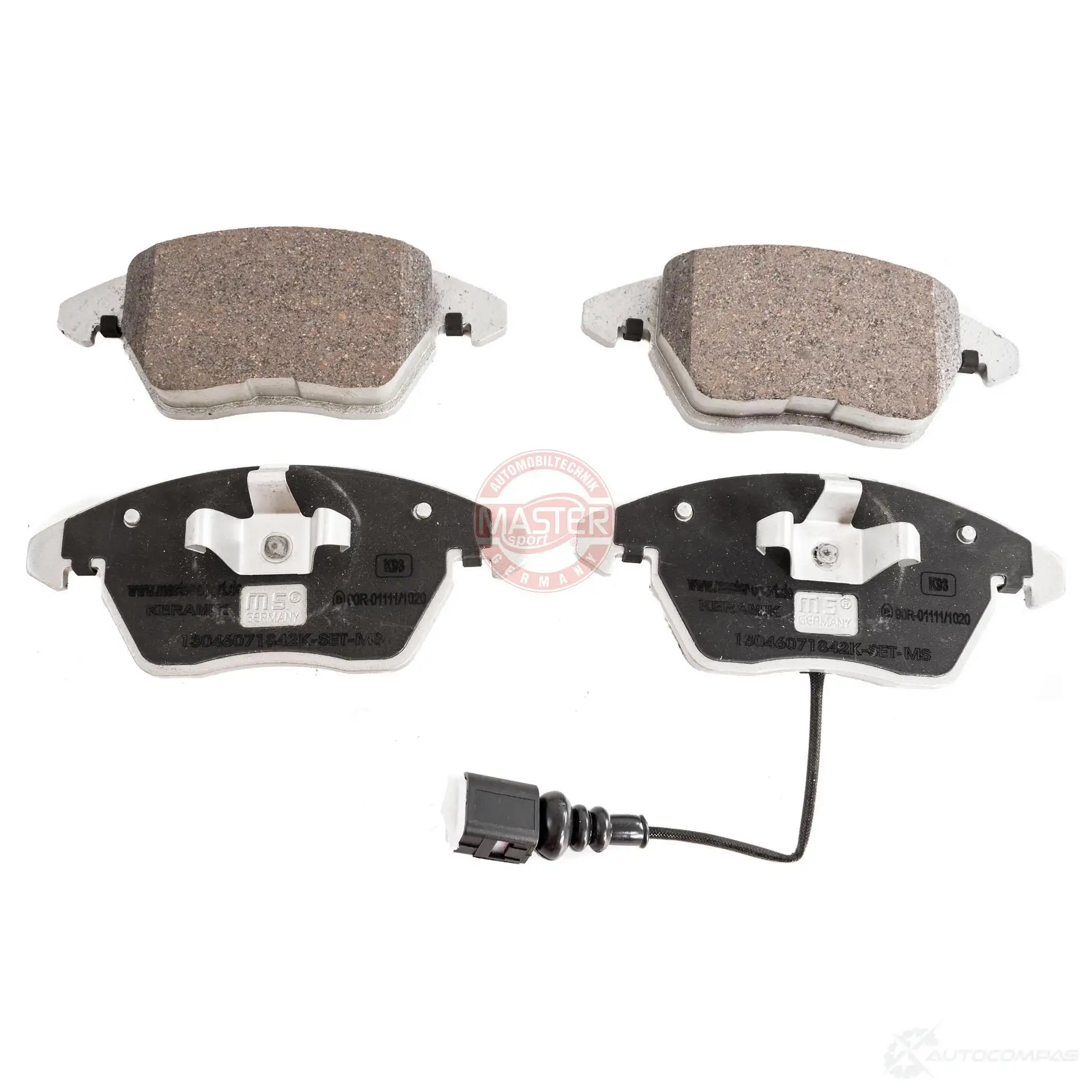 Тормозные колодки, комплект MASTER-SPORT 2714045 13046071842ksetms ECZ SK38 - Изображение 1