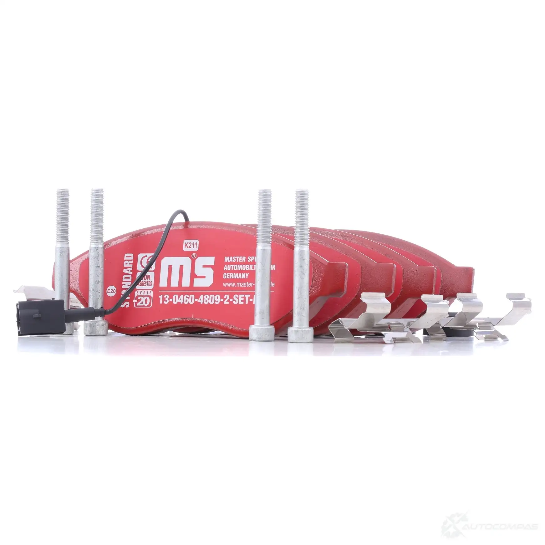 Тормозные колодки, комплект MASTER-SPORT 13046048092setms 2713704 1L28 JH - Изображение 1