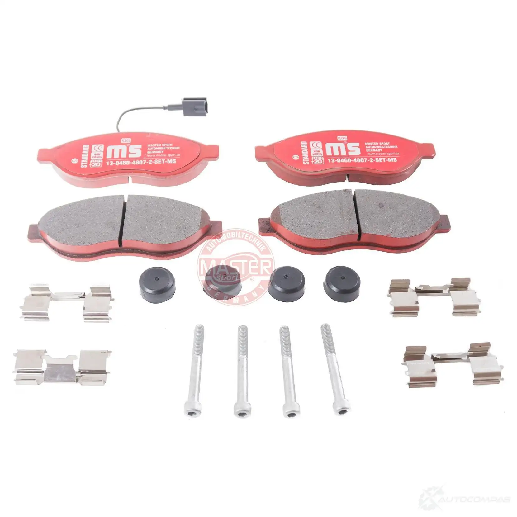 Тормозные колодки, комплект MASTER-SPORT PH3E 7L 2713702 13046048072setms - Изображение 1