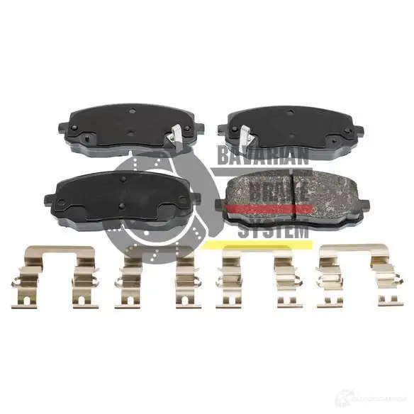 Тормозные колодки, комплект MASTER-SPORT C QZ9T k6057762 1424862372