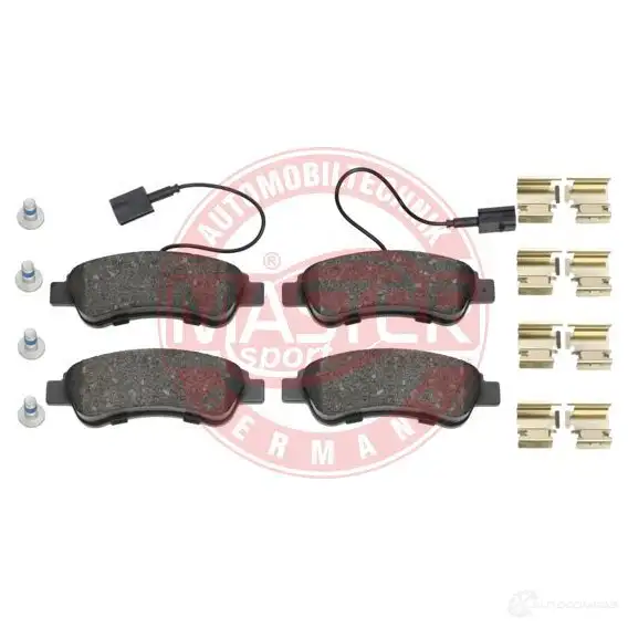 Тормозные колодки, комплект MASTER-SPORT 13046048892nsetms 5 KNYTK 1437574958 - Изображение 1
