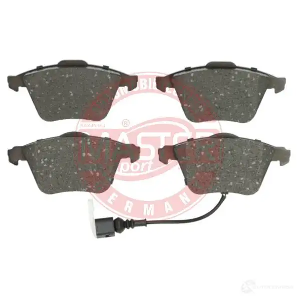 Тормозные колодки, комплект MASTER-SPORT 2714059 13046072002nsetms 9ZOJK WN изображение 3