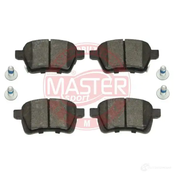 Тормозные колодки, комплект MASTER-SPORT 1438460240 7E A8T 13046120322nsetms изображение 3