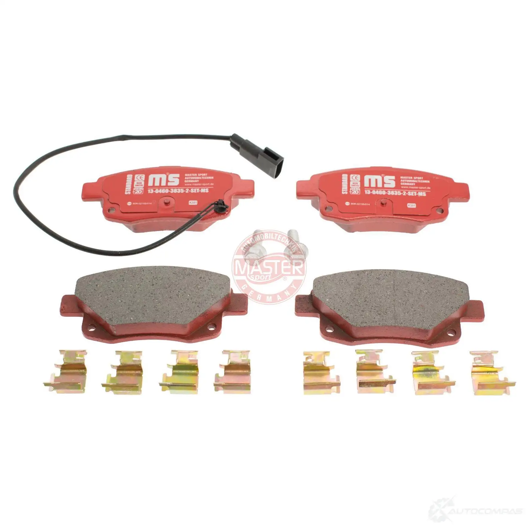 Тормозные колодки, комплект MASTER-SPORT 2713601 7F8C P2H 13046038352setms - Изображение 1