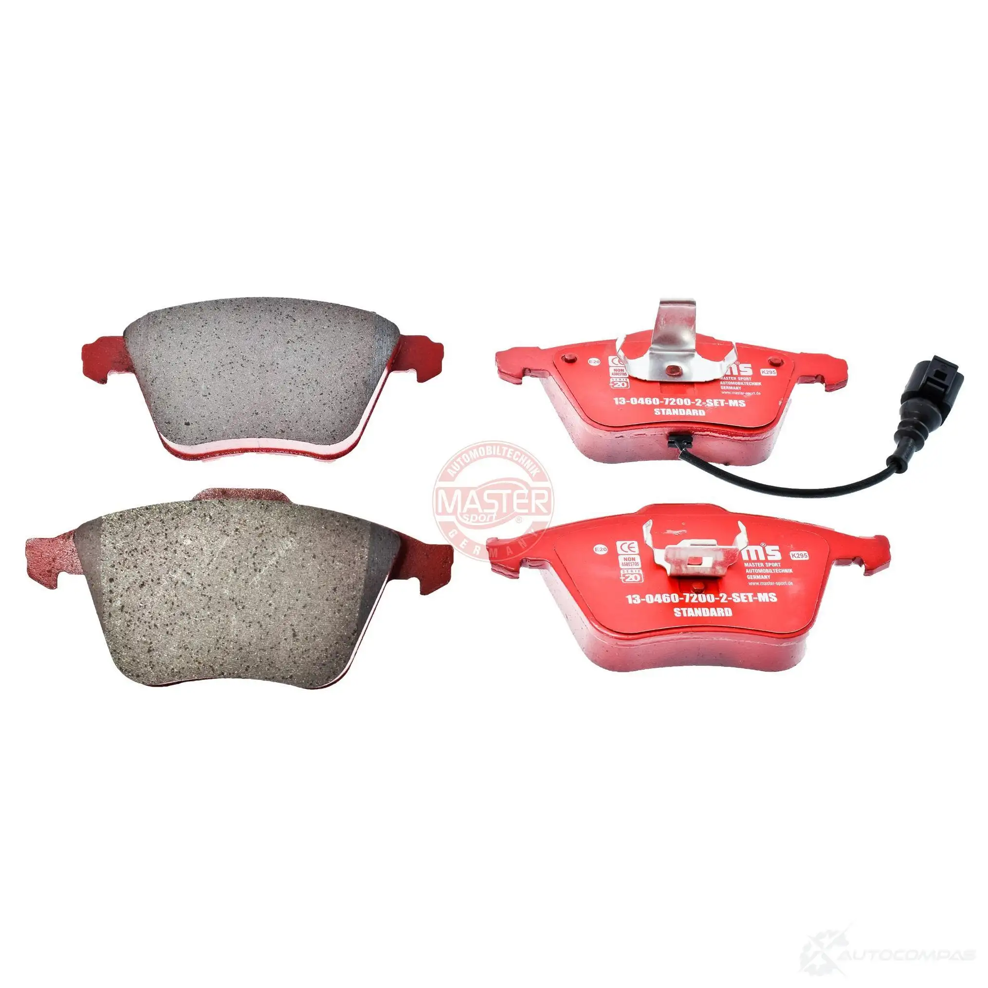 Тормозные колодки, комплект MASTER-SPORT 2714058 WVLQ A75 13046072002setms изображение 2