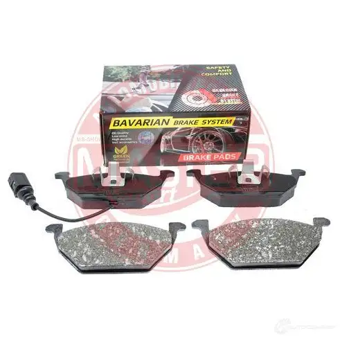 Тормозные колодки, комплект MASTER-SPORT k6071172 1424862383 8W 48J - Изображение 1