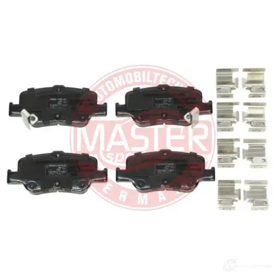 Тормозные колодки, комплект MASTER-SPORT 1437575810 UF3 QDLL 13046056042nsetms изображение 0